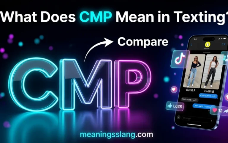 CMP Meaning in Text