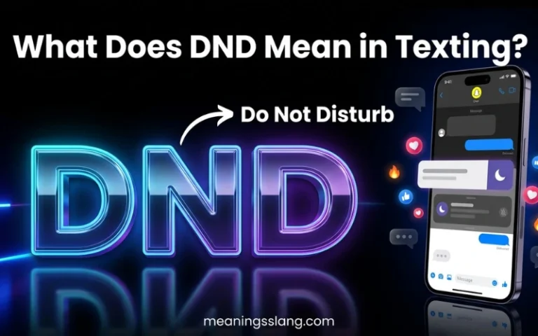 DND Meaning in Text