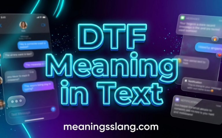 DTF Meaning in Text