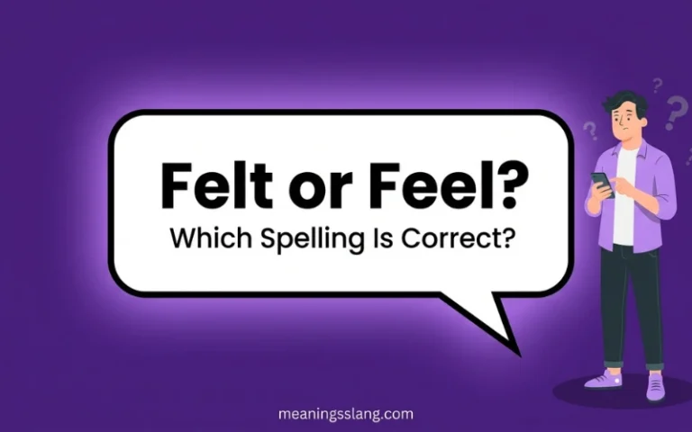 Felt or Feel