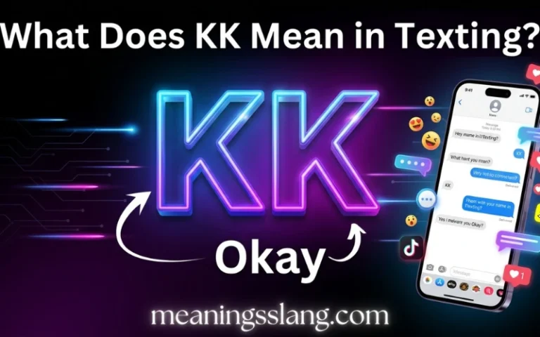 KK Meaning in Text