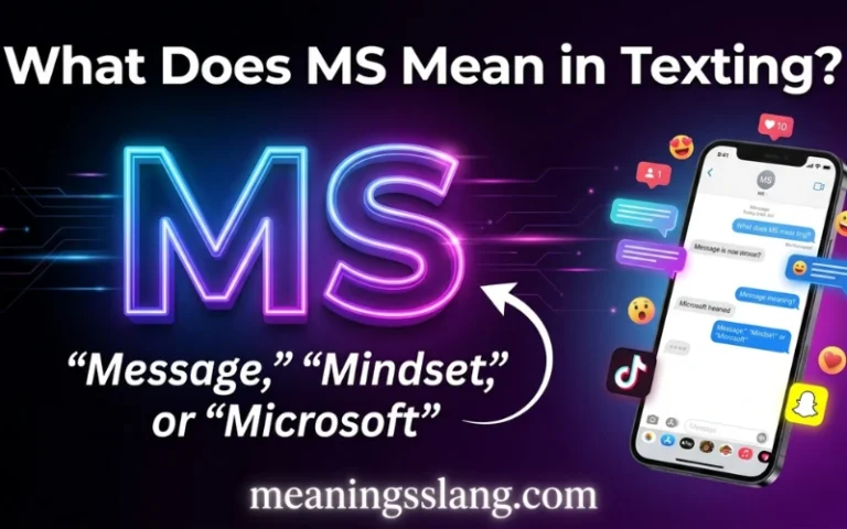 MS Meaning in Text