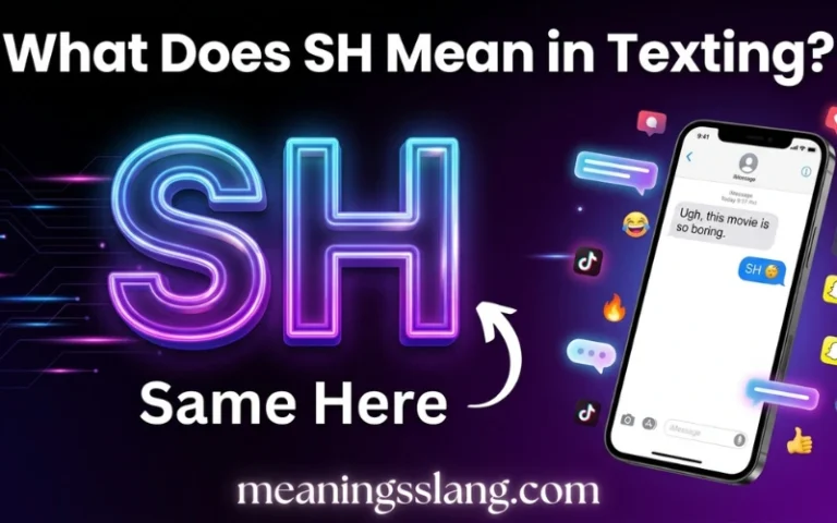 SH Meaning in Text