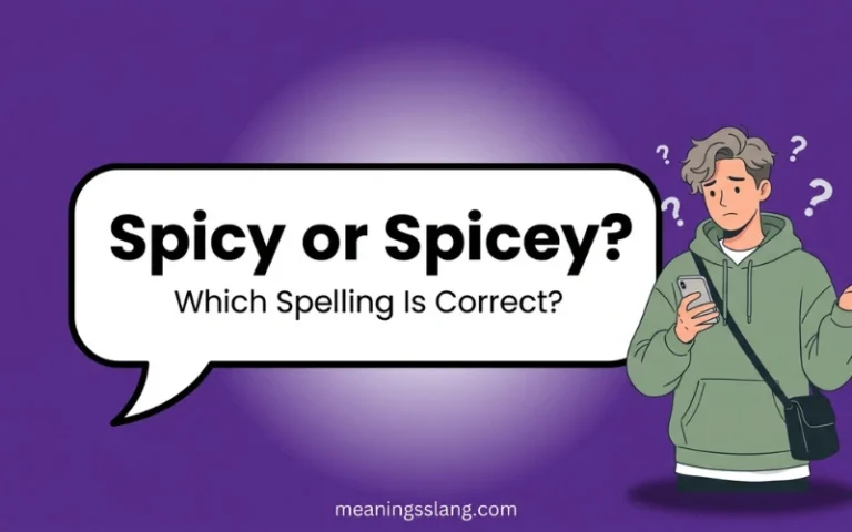 Spicy or Spicey
