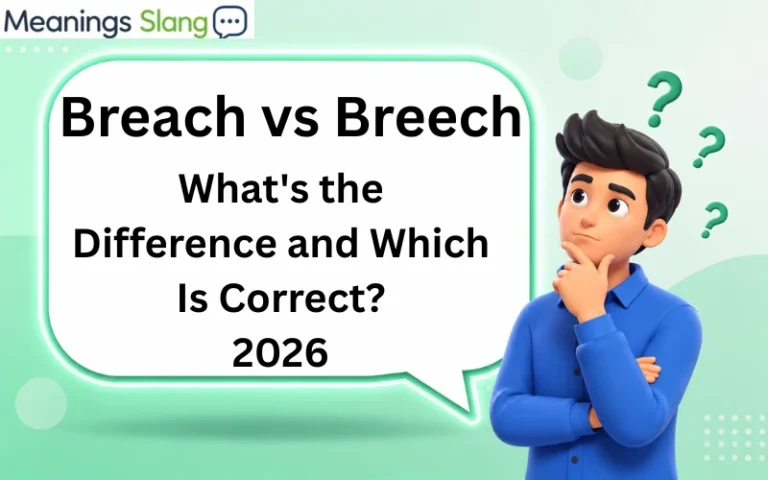 Breach vs Breech