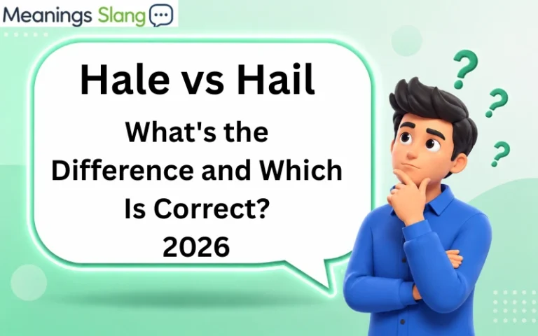 Hale vs Hail