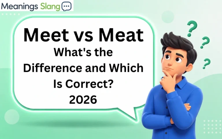 Meet vs Meat