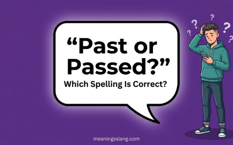 Past or Passed